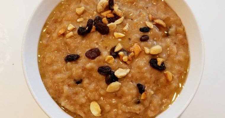 Sweet Pongal in Instant Pot