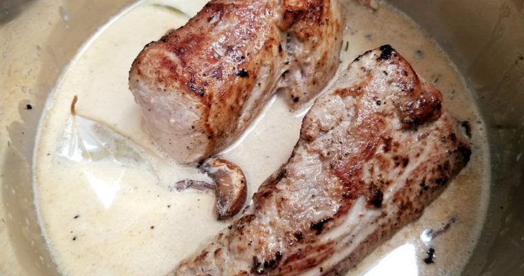 Milk braised pork in IP