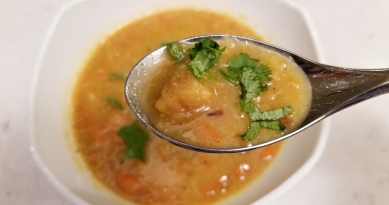 Cuban Plantain Soup in IP