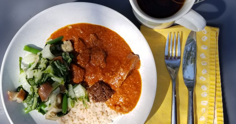 Kare Kare Beef in IP