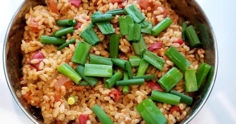 Mexican meal part 1: Spanish rice in IP