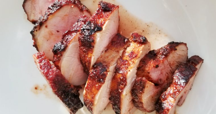 Pork Tenderloin on the grill