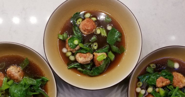 Gordon Ramsay’s Pork and Prawn Balls in Broth