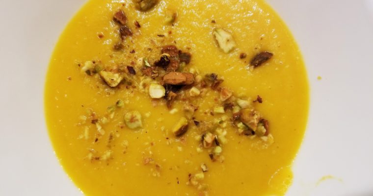 Curry Butternut Soup in IP Ace