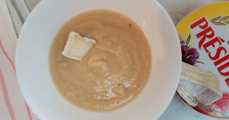 Cauliflower Brie Soup in IP